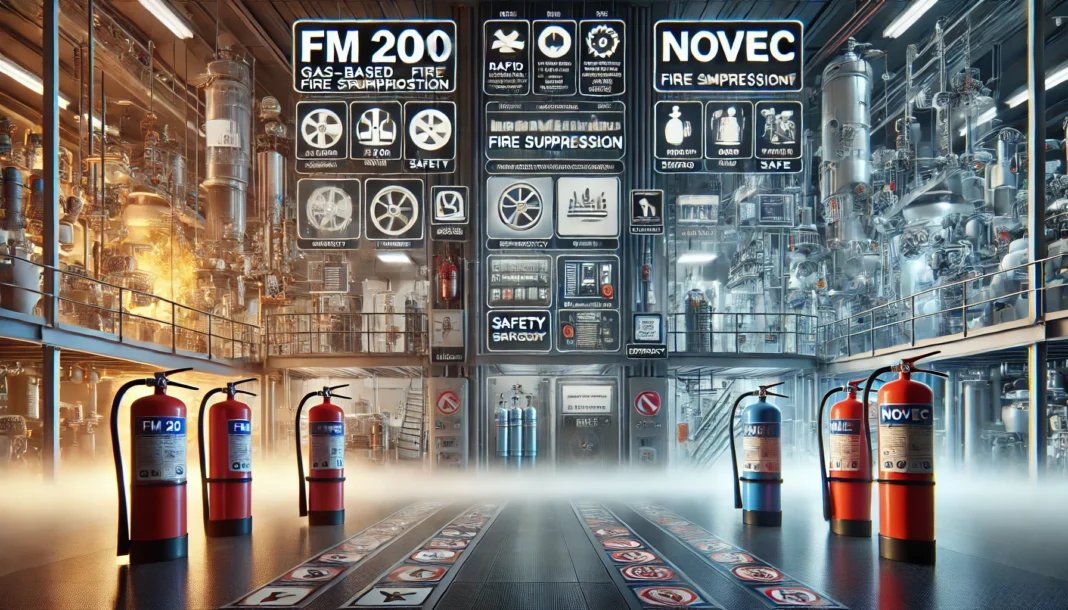 Gazlı Yangın Söndürme Sistemlerinde FM 200 ve NOVEC 1230 Karşılaştırması