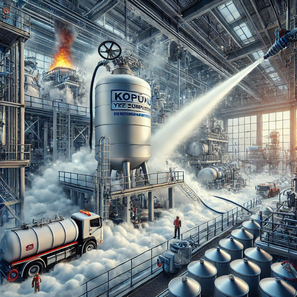 Köpüklü Yangın Söndürme Sistemlerinin Endüstriyel Alanlardaki Önemi