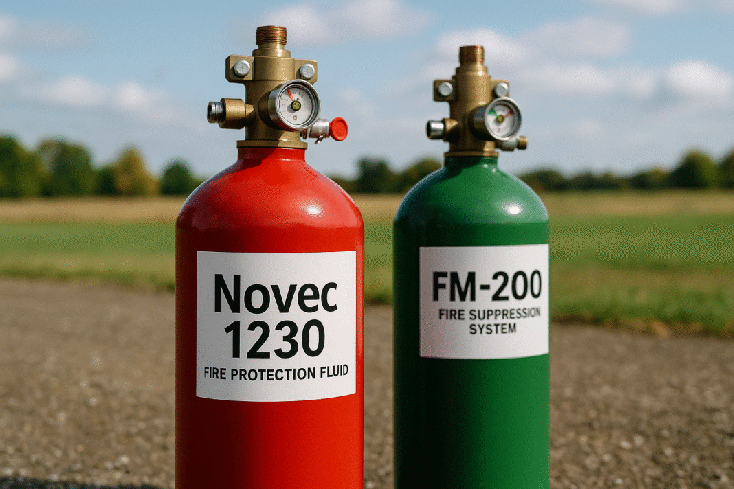 Novec 1230 mu FM200 mü? Yangın Söndürmede Hangisi Daha Güvenli?